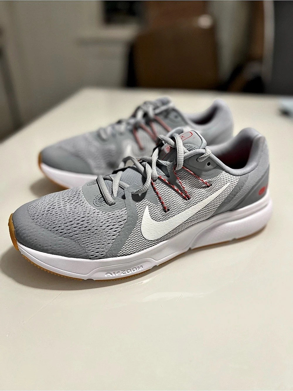 Nike Zoom Span V3 Athletic Shoes Gray US 10  New